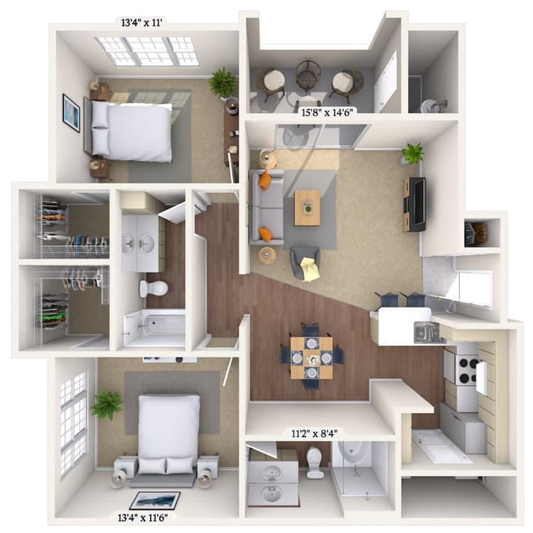 Floorplan image of unit 012013