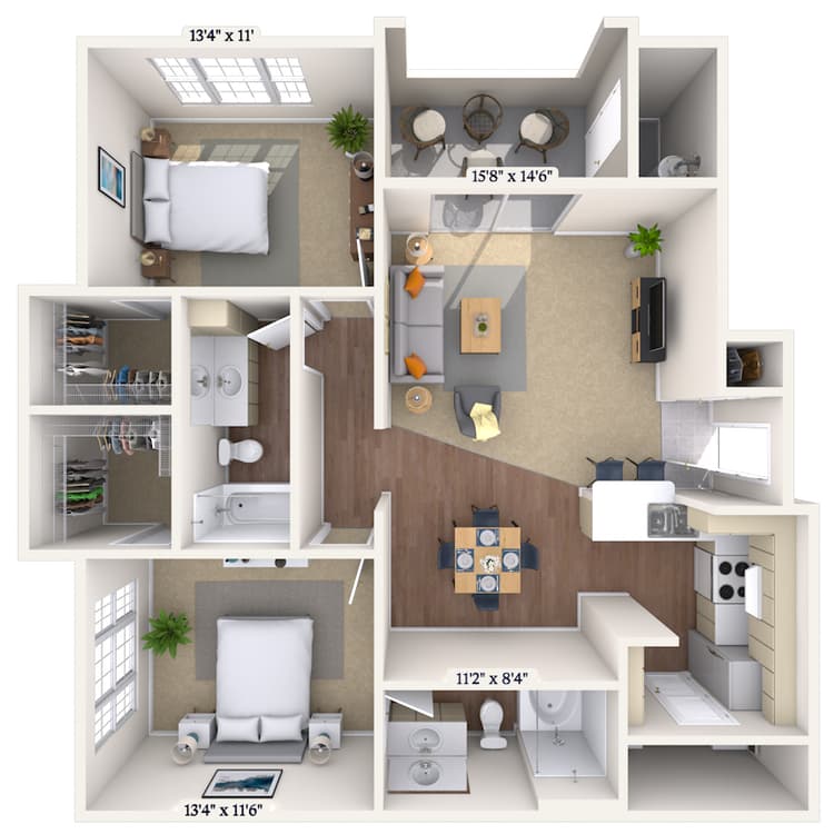 Floorplan image of unit 012049