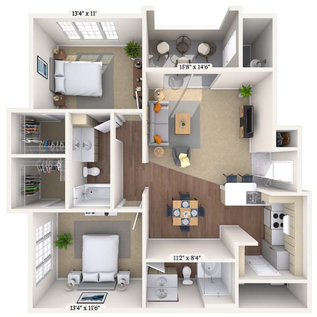 Floorplan image of unit 012065