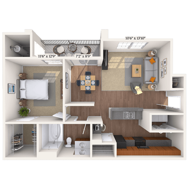 Floorplan image of unit 202028