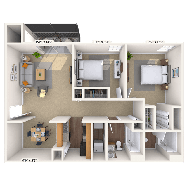 Floorplan image of unit 01141322