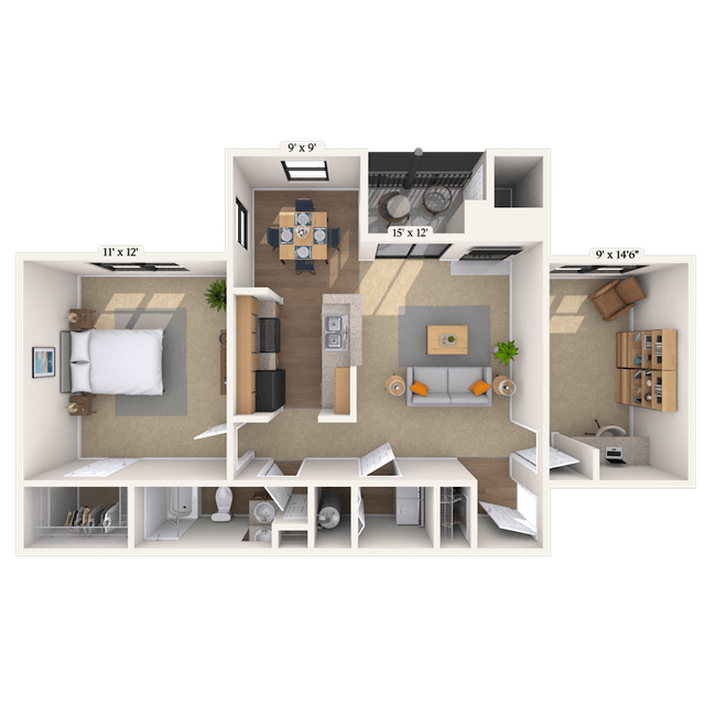 Floorplan image of unit 01805-J