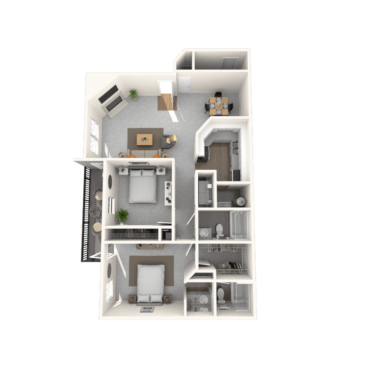 Floorplan image of unit 07709