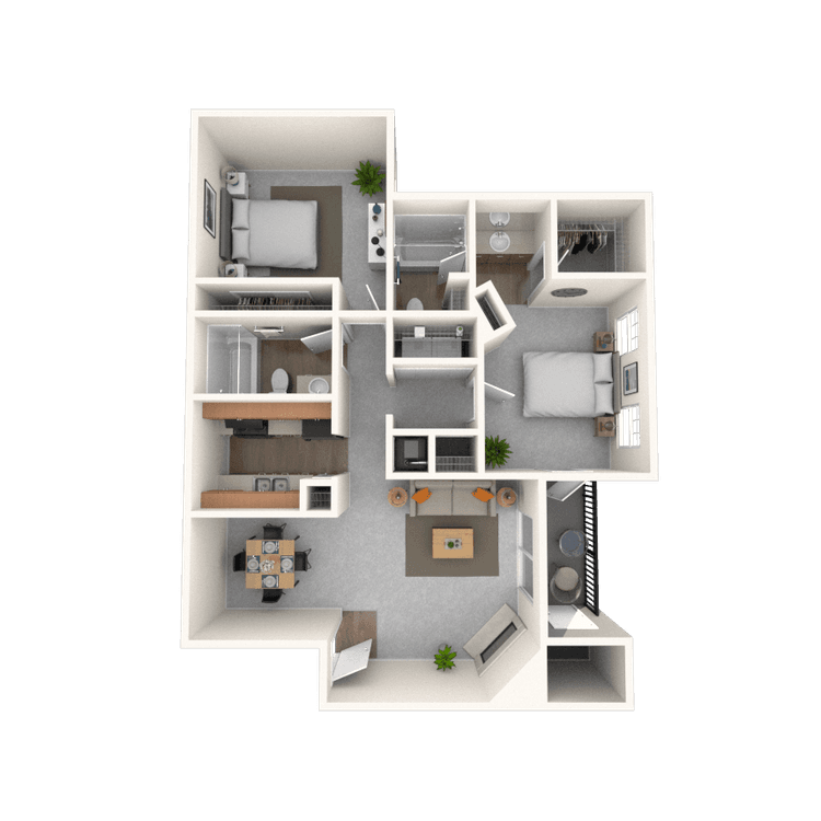 Floorplan image of unit 06612