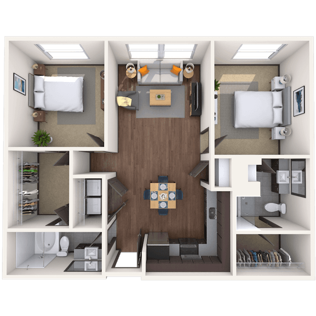 Floorplan image of unit 01216
