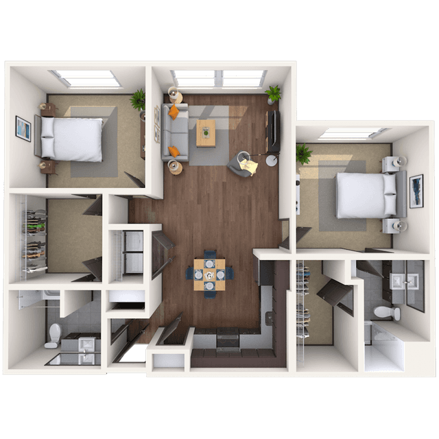 Floorplan image of unit 01636