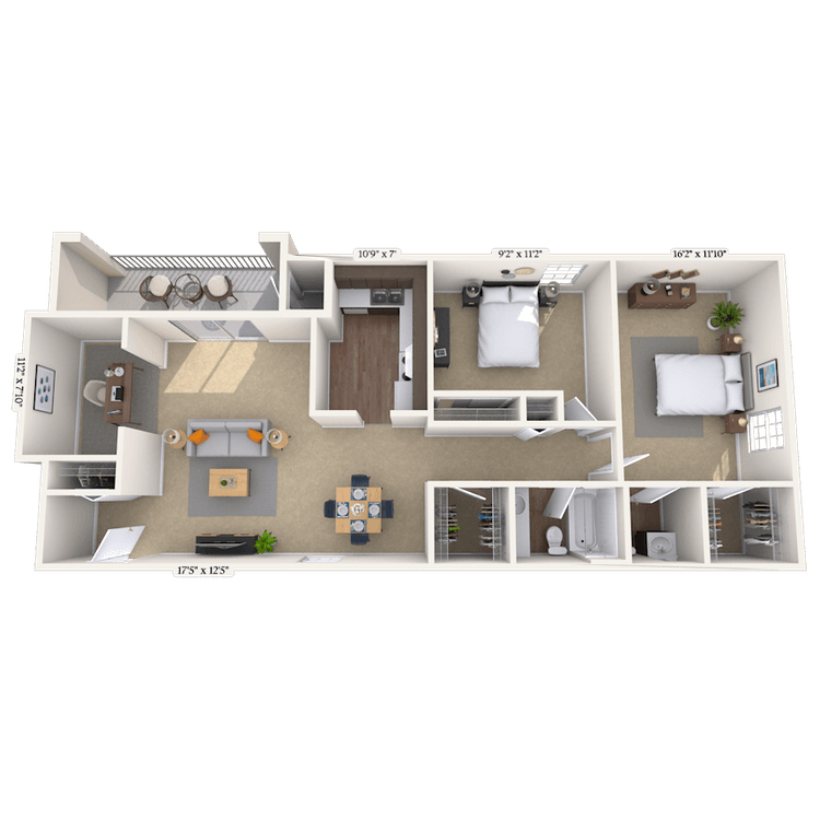 Floorplan image of unit 00502202