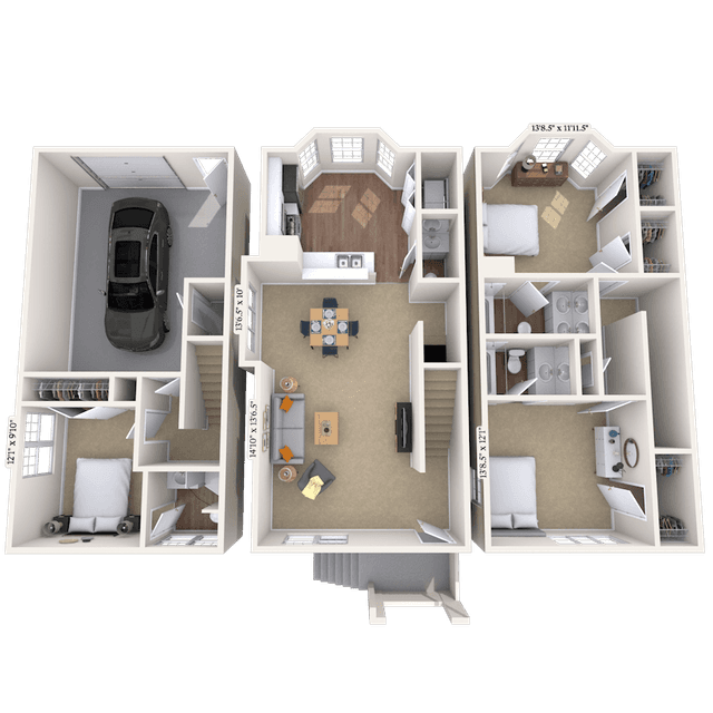 Floorplan image of unit 17170202
