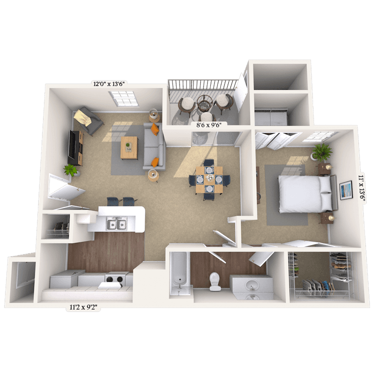 Floorplan image of unit 222222