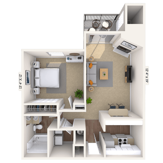 Floorplan image of unit 092051H