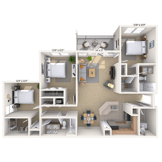 Floorplan image of unit 0808318
