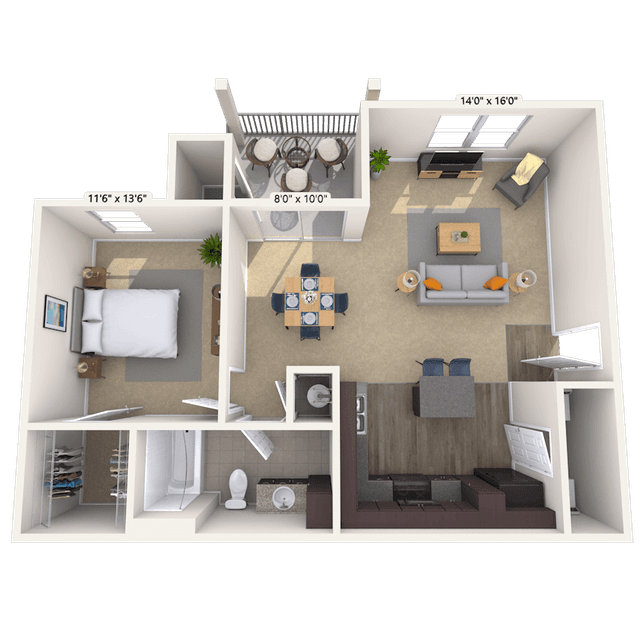 Floorplan image of unit BB304