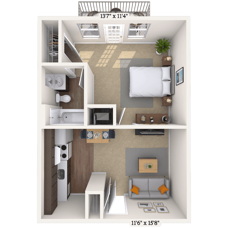 Floorplan image of unit 090902