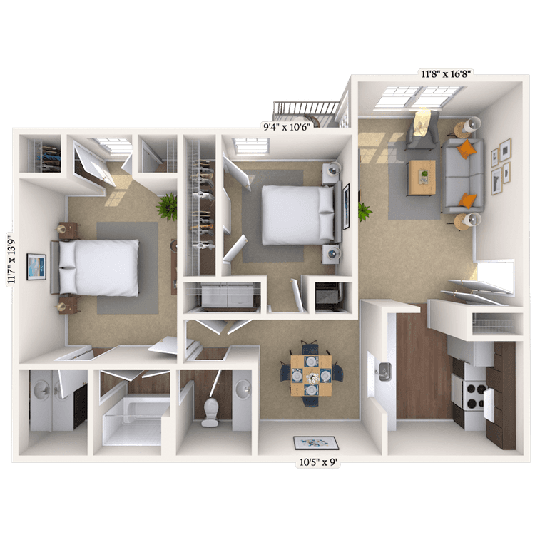 Floorplan image of unit 020211