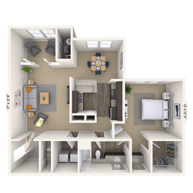 Floorplan image of unit 181825