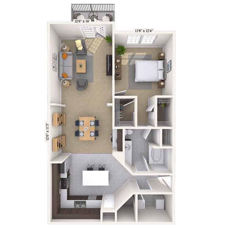 Floorplan image of unit 0202207