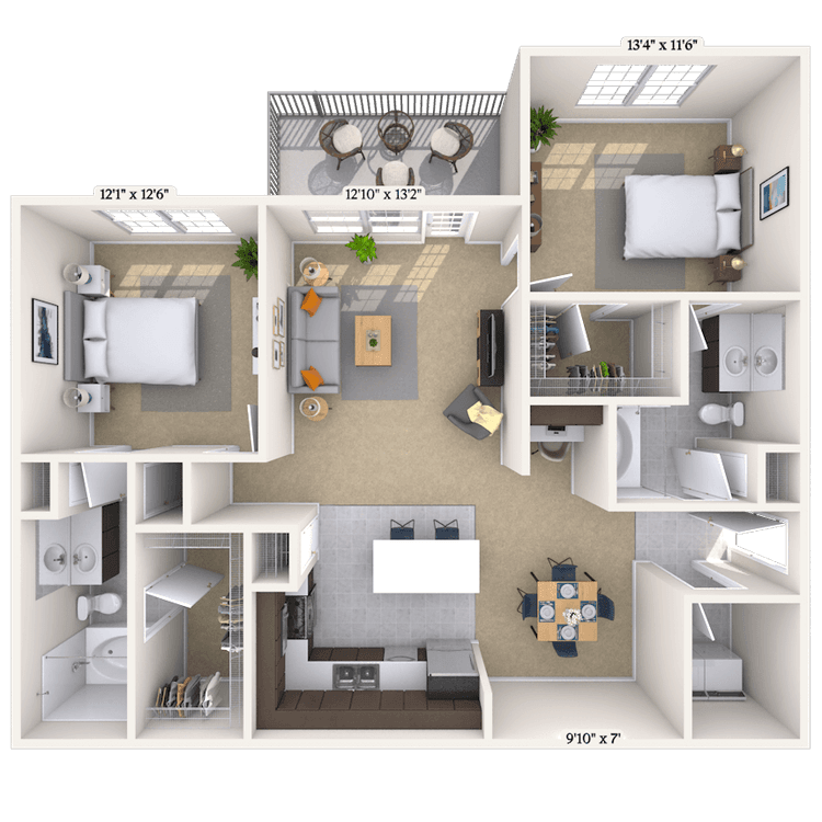 Floorplan image of unit 0808204