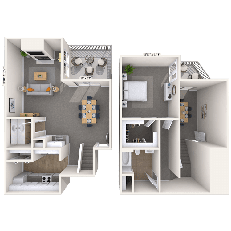 Floorplan image of unit CB959-4