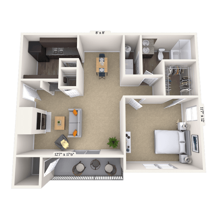 Floorplan image of unit 14354014