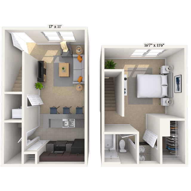 Floorplan image of unit KP01662