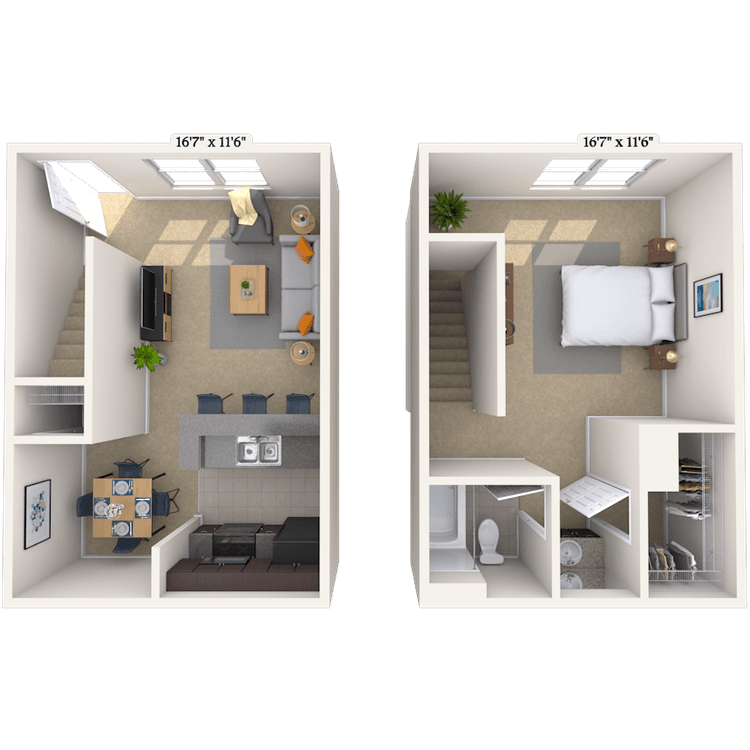 Floorplan image of unit PC01626