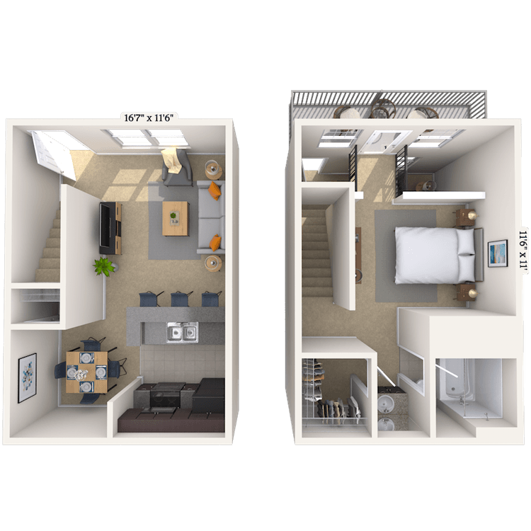 Floorplan image of unit QH06658