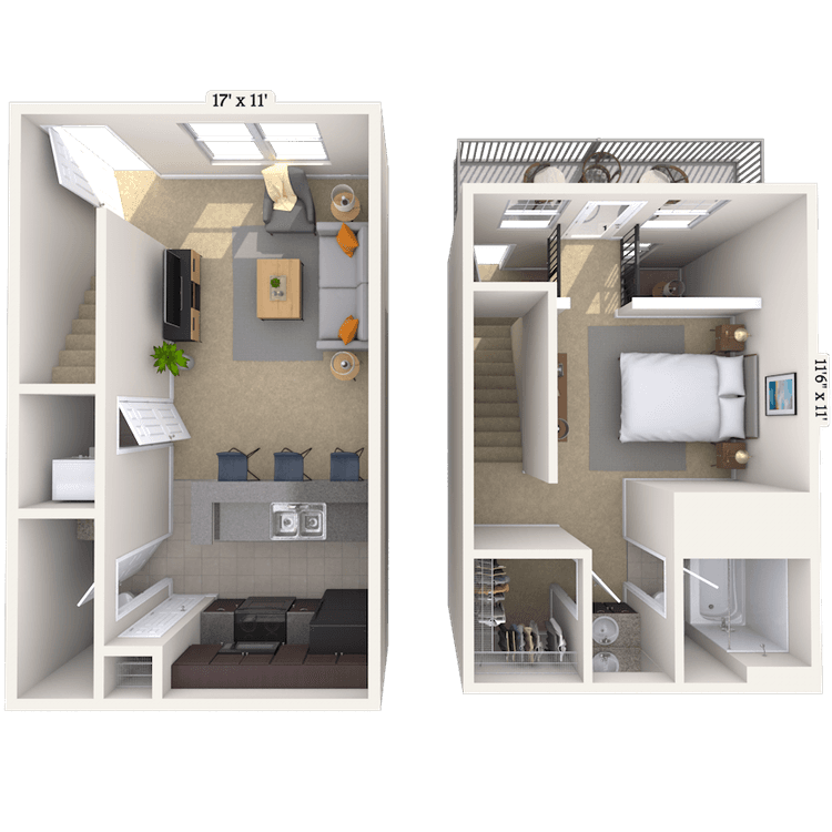 Floorplan image of unit QH06731