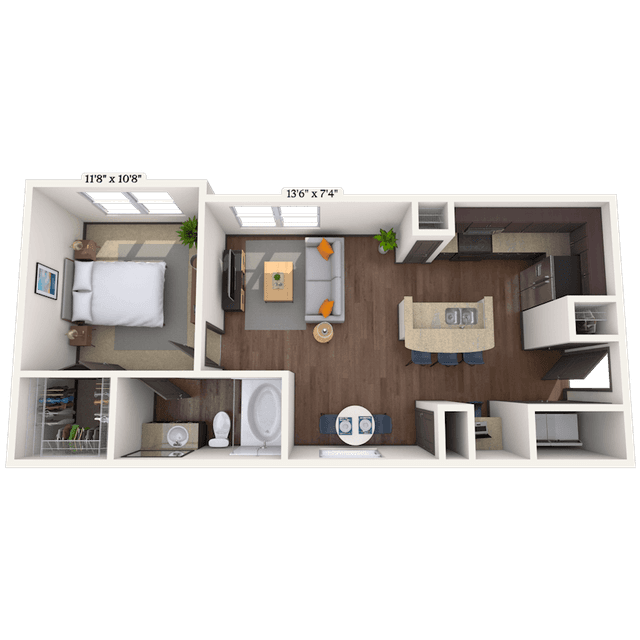 Floorplan image of unit 022116
