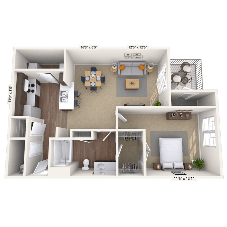 Floorplan image of unit 01942123