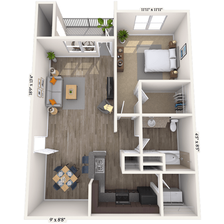 Floorplan image of unit 012209