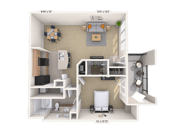 Floorplan image of unit 020226
