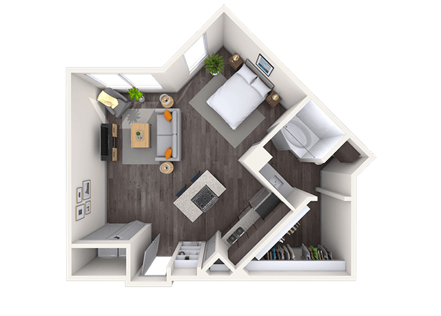 Floorplan image of unit 13093