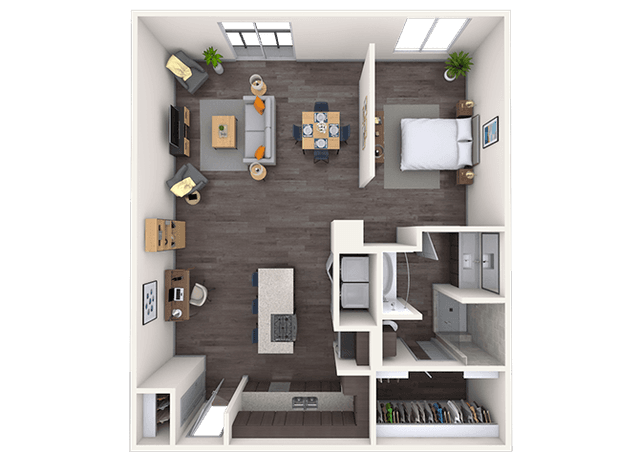Floorplan image of unit 12046