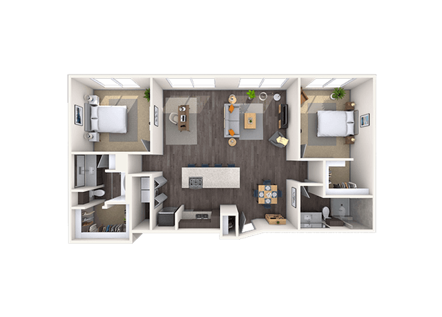 Floorplan image of unit 13088