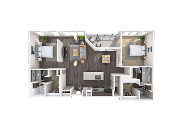 Floorplan image of unit 12002