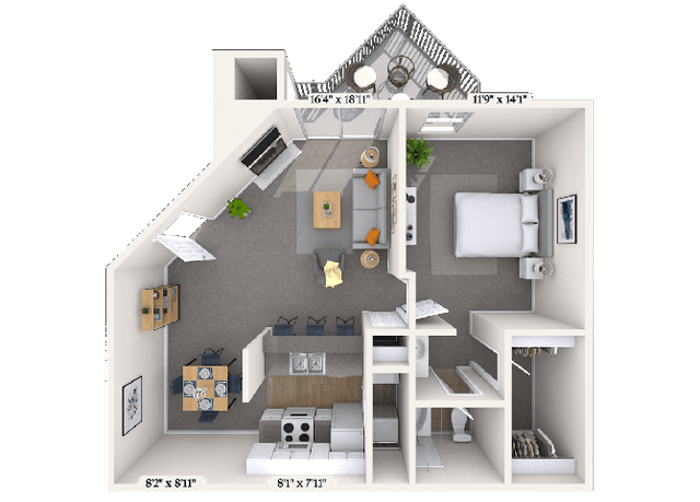 Floorplan image of unit 021311