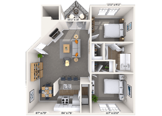 Floorplan image of unit 020728