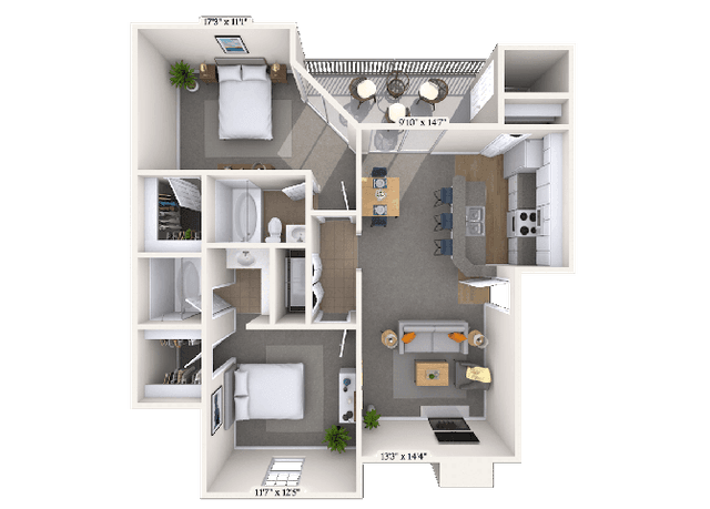 Floorplan image of unit 010822