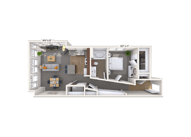 Floorplan image of unit 013215