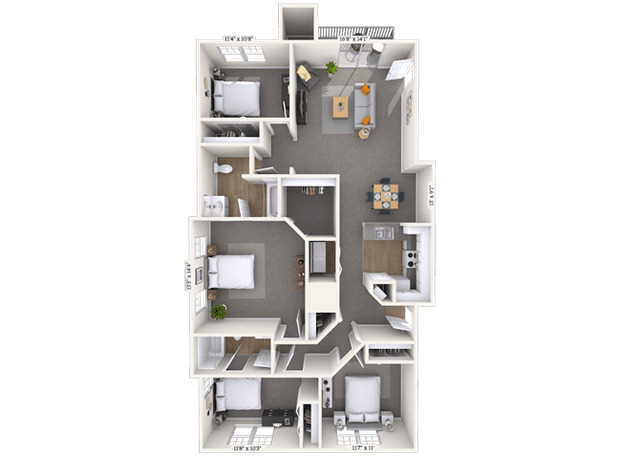 Floorplan image of unit 0505201