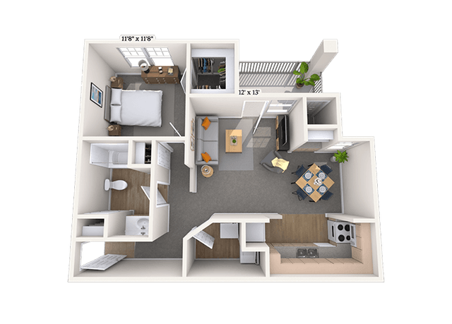 Floorplan image of unit 03333