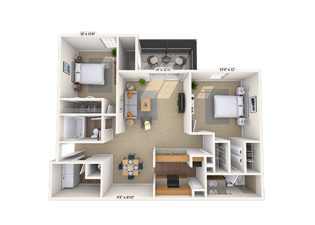 Floorplan image of unit 01150531