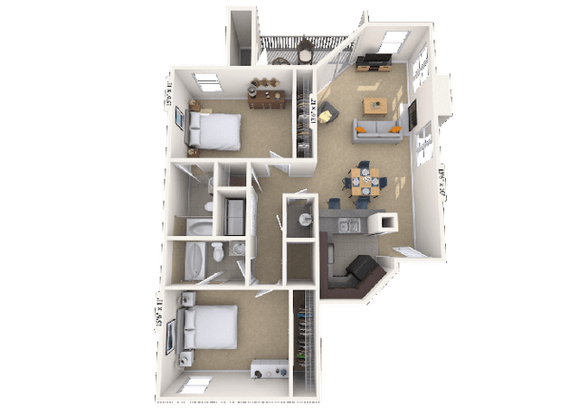 Floorplan image of unit 191902