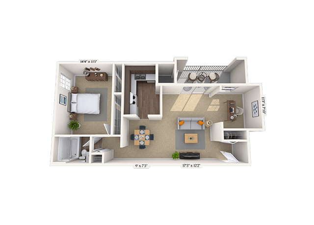 Floorplan image of unit 00622102