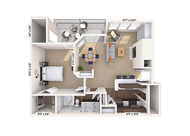 Floorplan image of unit 011213