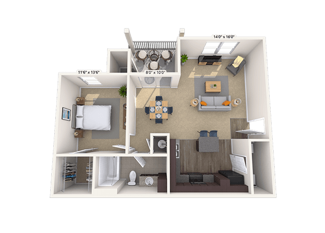 Floorplan image of unit BB304