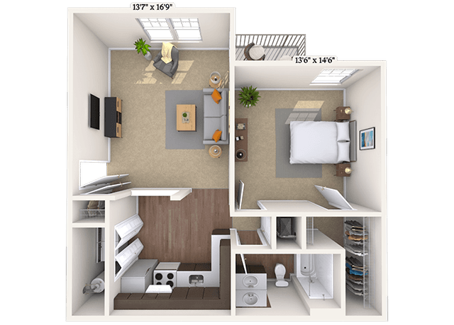 Floorplan image of unit 212108