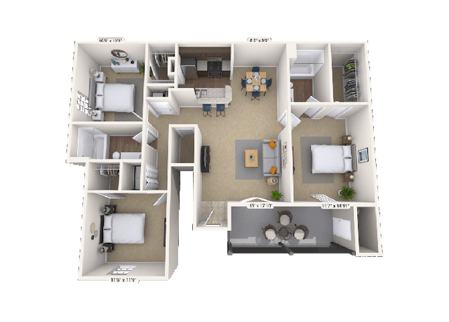 Floorplan image of unit 010218