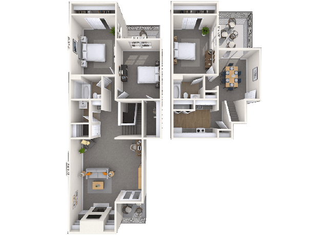 Floorplan image of unit CB951-1